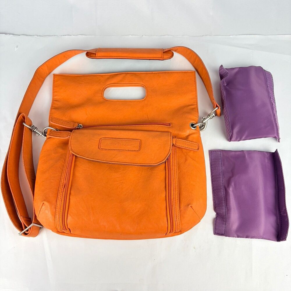 Kelly Moore Posey Orange Sherbet DSLR Camera Bag Insert Crossbody